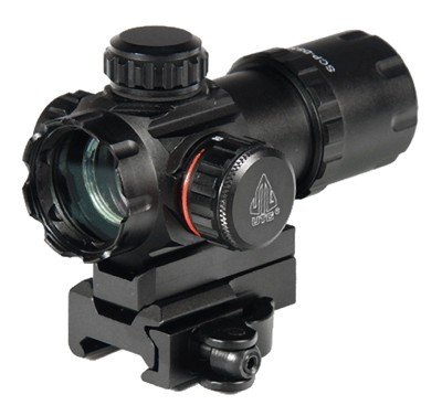 Buy UTG SCPDS3039W 3.9" ITA Red/Green Dot Sight 4.0 MOA with QD Mount online