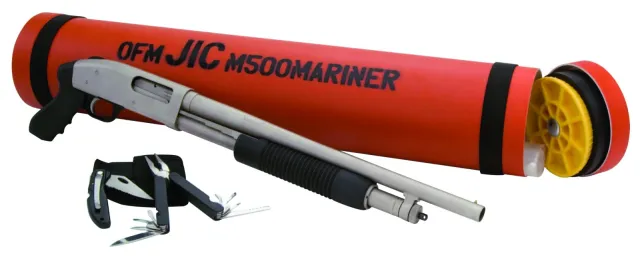 Mossberg 52340 500 JIC Cruiser 12 Gauge 5+1 18.50" Silver Marinecote... - Mossberg - 12 Gauge for sale at Bang-Bang Tactical