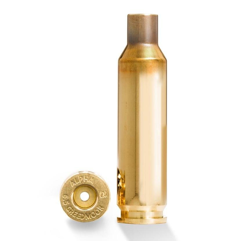 Alpha Munitions AM65100 6.5mm Creedmoor LRP Brass 100/Box - Alpha Munitions - 6.5 CREEDMOOR