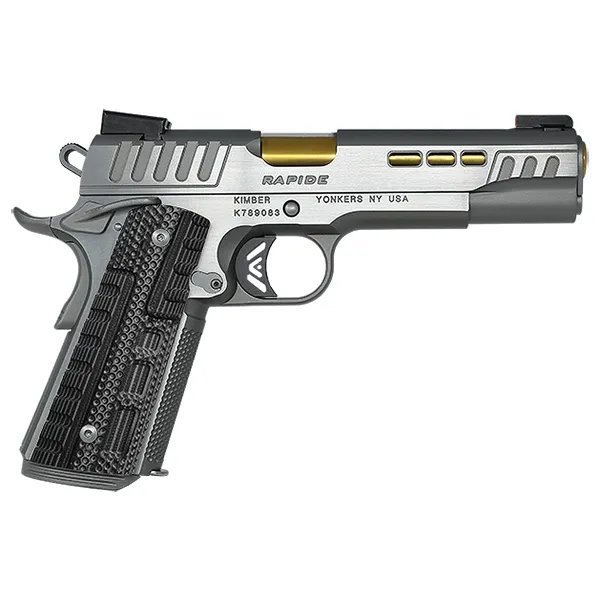 Kimber Mfg.inc 3000424 Rapide Dawn 10mm Auto 8+1 5" Gold TiN... - Kimber Manufacturing, Inc. - 10mm