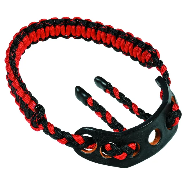 Paradox CC-12 Elite Custom Cobra Bow Sling Black/Red, Leather, Durable - Paradox