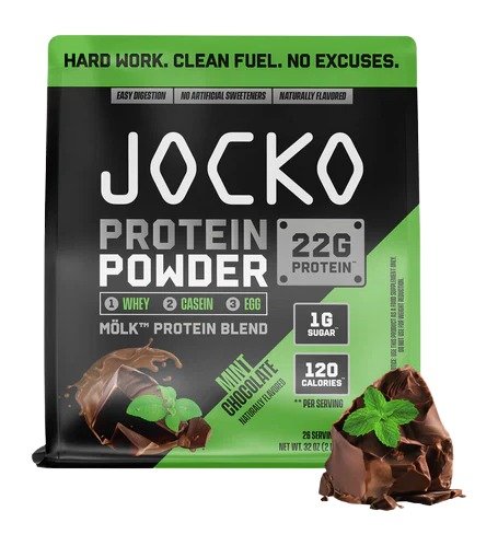 Buy Jocko Chocolate Mint Protein Powder Bag online
