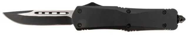 Steel River T624BDP Spartan 3.75" Drop Point 440C SS Knife Black/Silver