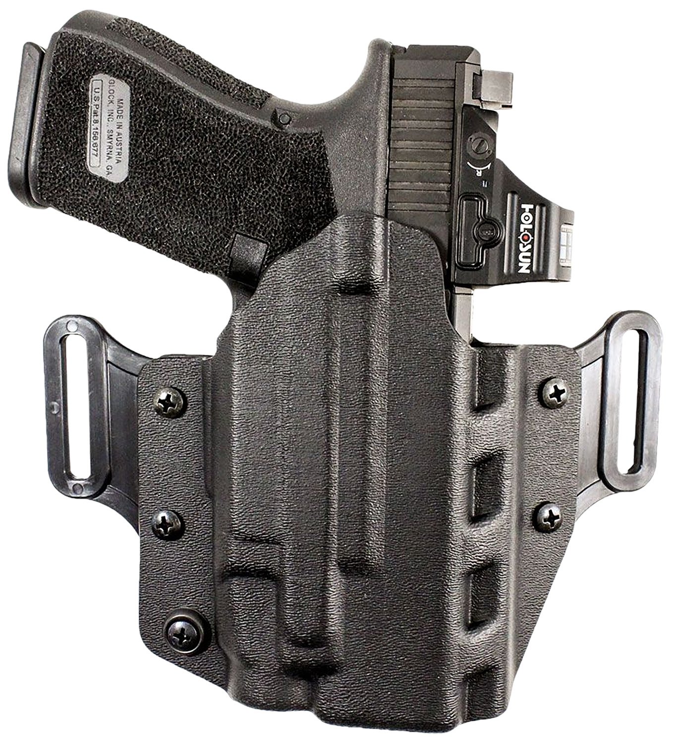 Buy DeSantis 195KA6VZ0 Veiled Partner OWB Holster Black Glock 19/23/32/45 online
