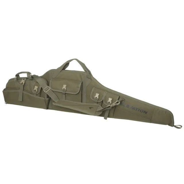 Elevation Peak 810096081841 Rifle/Pistol Case Combo, Ambush Green, 48" - Elevation