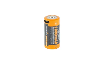 FENIX USB Rechargeable 16340 Battery USB-C Charging Port 1050mAh 3.6V - FENIX