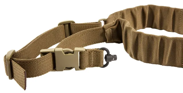 Blue Force Gear UDC200BGPBCB Coyote Tan Padded Bungee Sling 35"-55" - Blue Force Gear for sale at Smoke Wagon Firearms