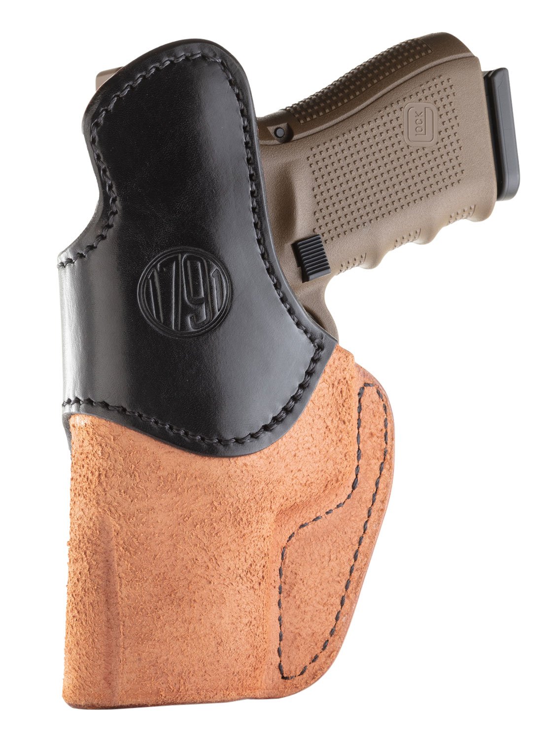 Buy 1791 Gunleather RCH-4-BLB-R IWB GL17/SHLD/XD9 Black/Brn online