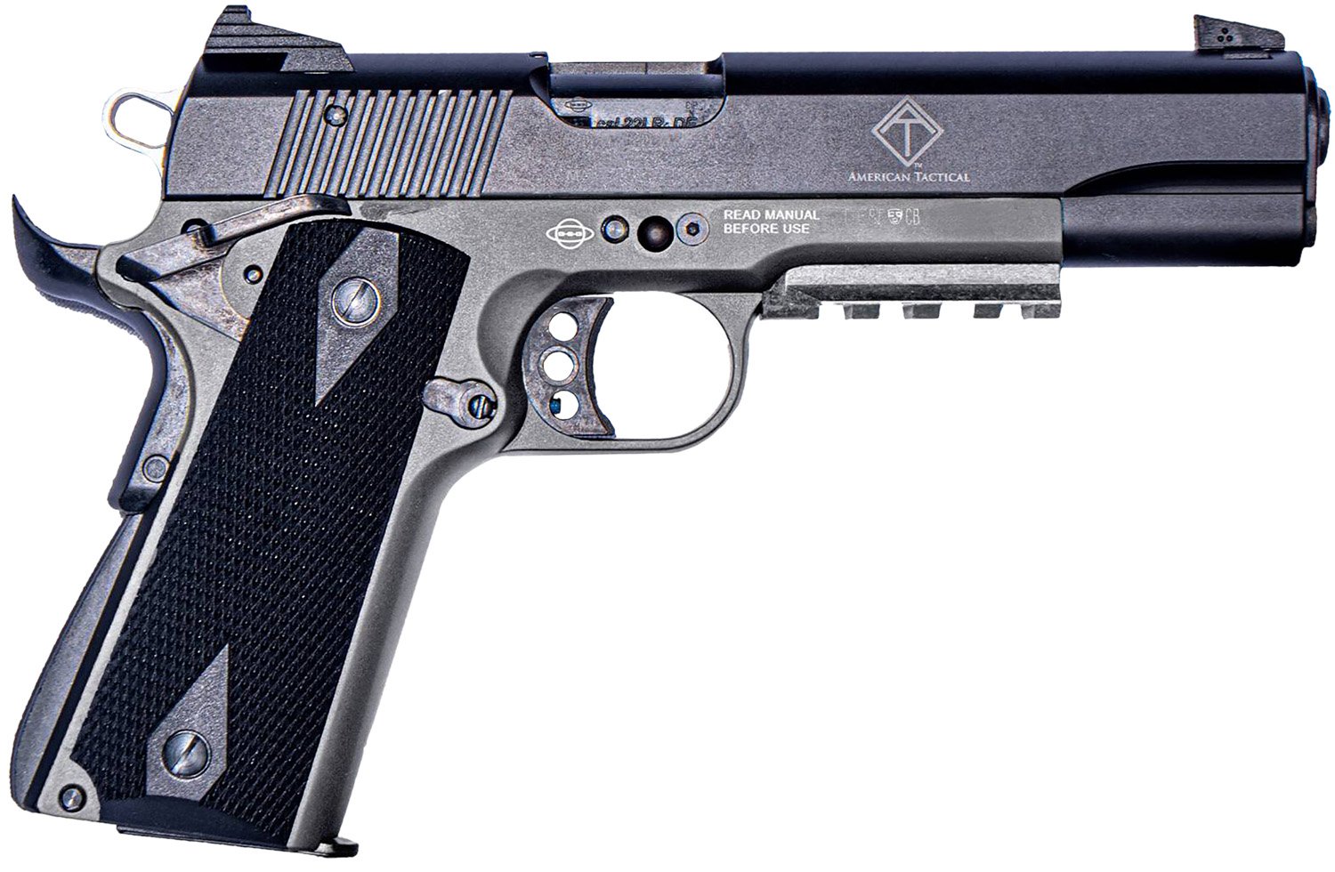 Buy ATI/GSG AD-OPS .22LR 5" Black/Grey 10RD German Sport 1911 HGA 22LR online