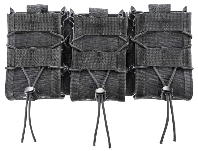 High Speed Gear 45DD00BK TACO Double Decker Shingle Black Nylon MOLLE - High Speed Gear