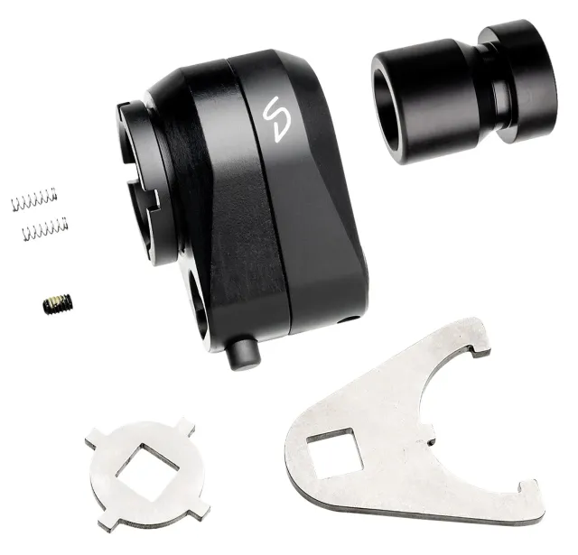 Stern Defense 008SDRABADMINID1M Rapid Attach Mini Buttstock Adapter Black - STERN