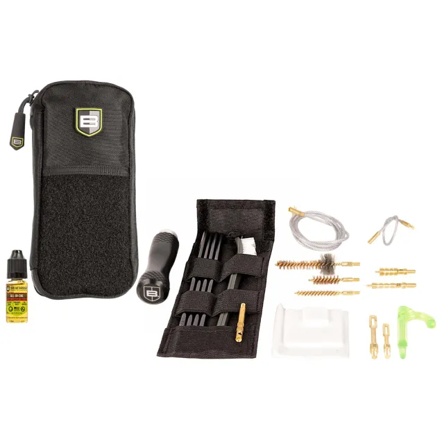 Breakthrough Clean BT-MPK-RH Badge 5.56/9MM Cleaning Kit w/ Molle Pouch - Breakthrough Clean - 5.56/9MM