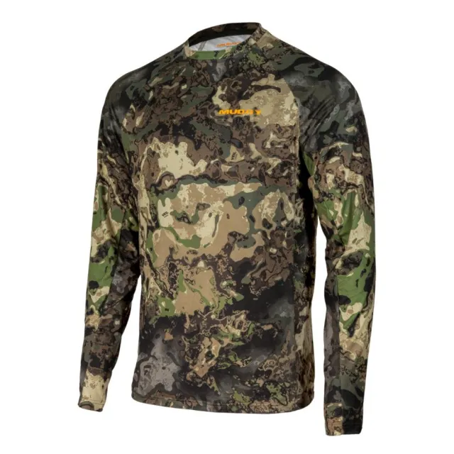 Buy Muddy Base Layer Crew Long Sleeve Shirt Veil Canyon Hybrid 3XL online