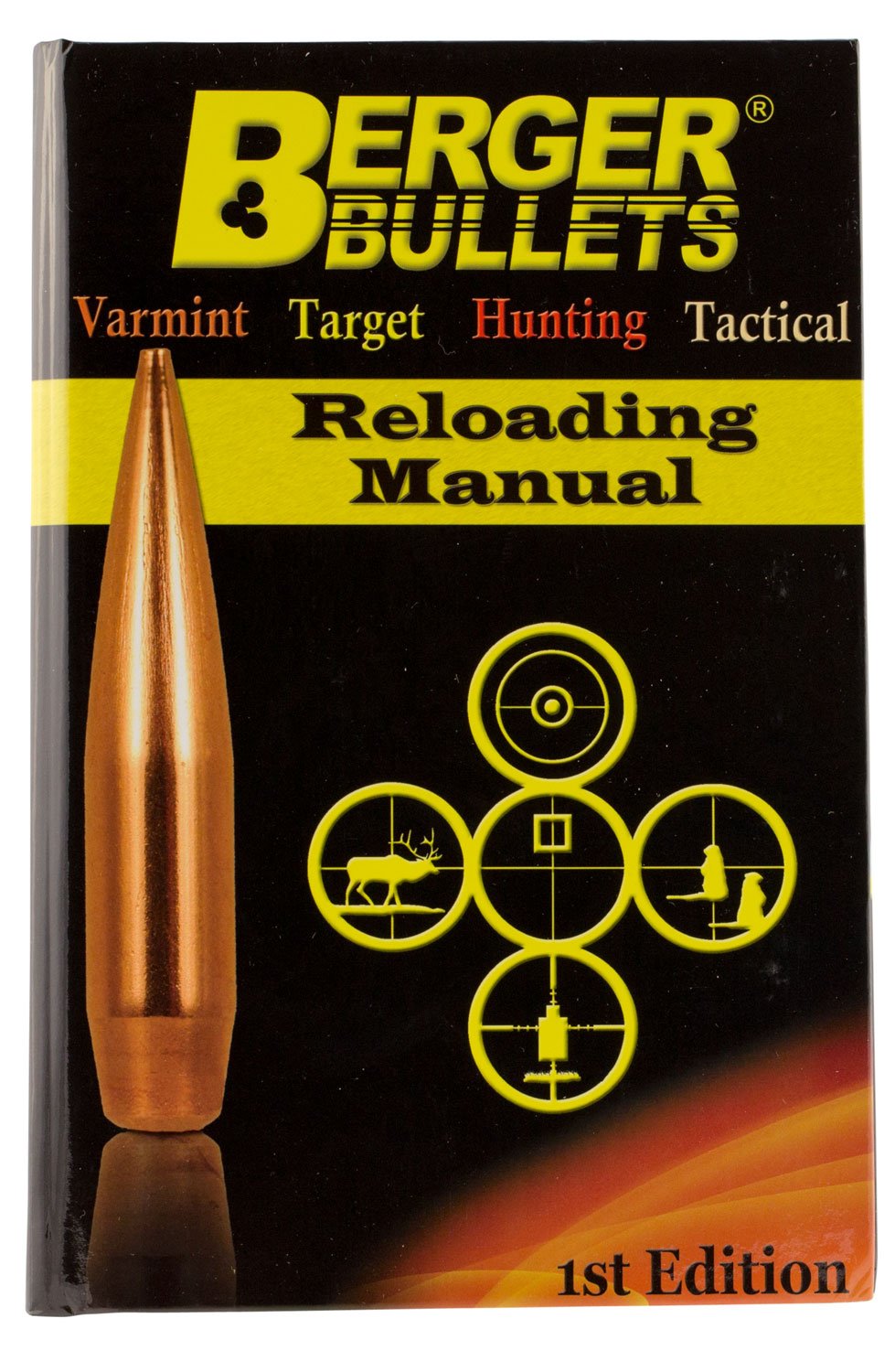 Buy Berger Bullets 2012 1st Edition Hardcover Reloading Manual Rifle Data online