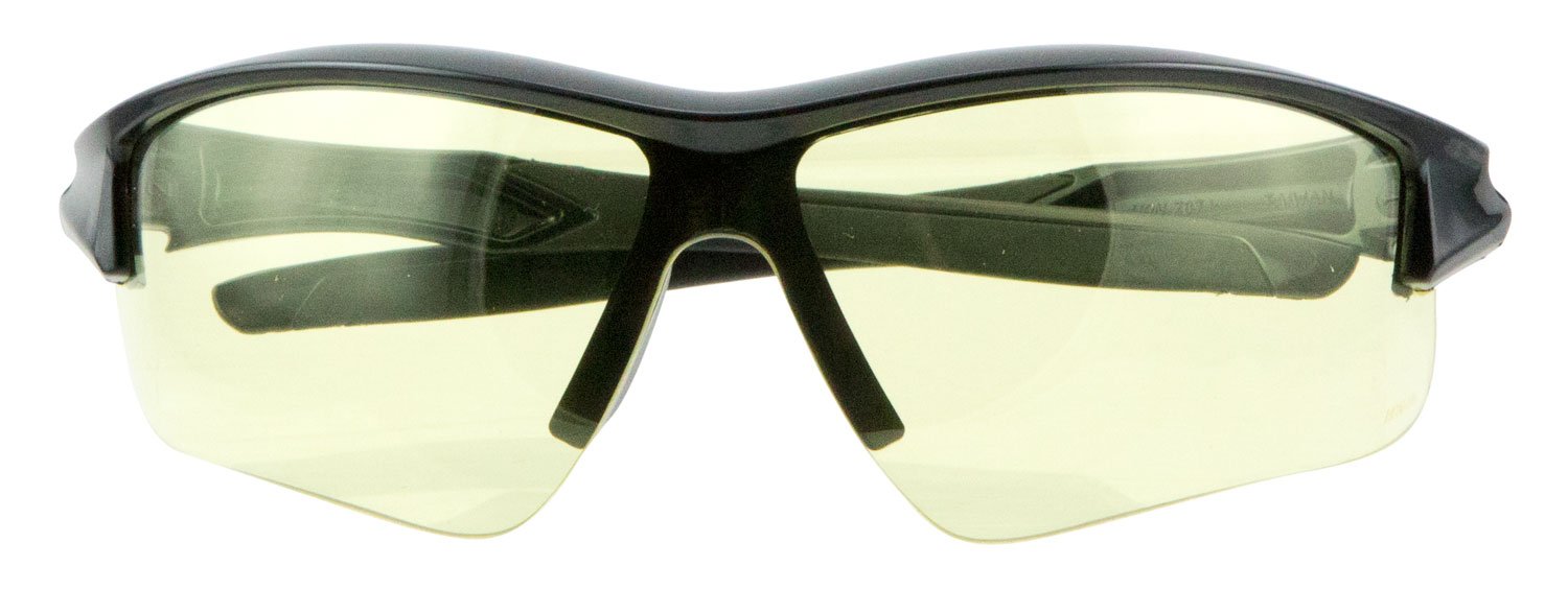 Buy Howard Leight R02215 Acadia Amber Lens Safety Glasses Black Frame online