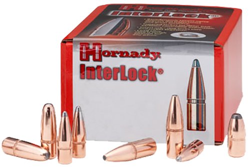 Hornady 4502 InterLock Hunting 45 Cal .458 350 gr Round Nose (RN) - Hornady - .458