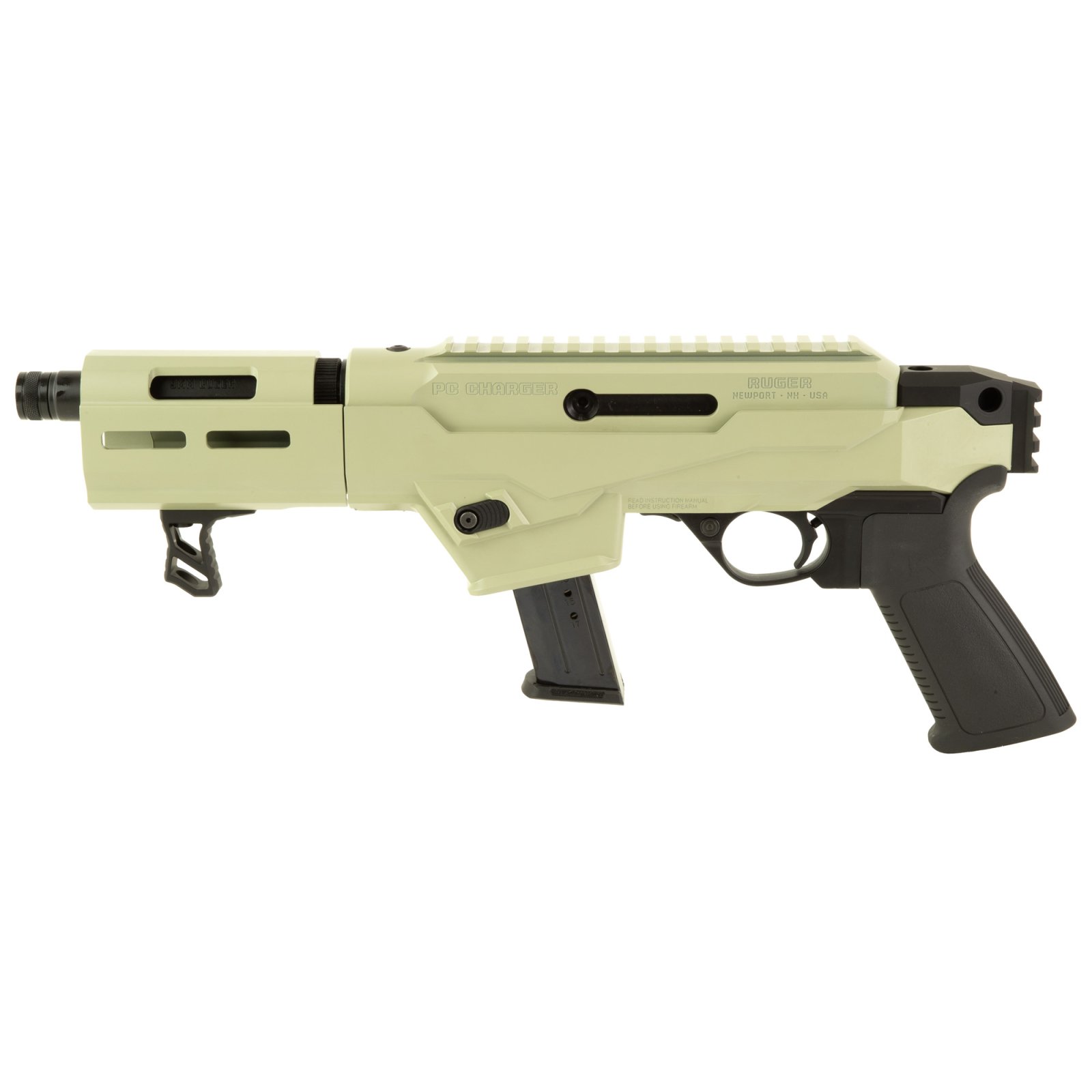 Ruger PC Charger Take Down Semi-automatic 9MM Aluminum Frame Pistol 6.5"