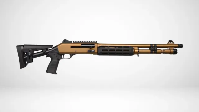 GForce GF412MBB 12GA Shotgun 18.5" Black/Bronze Aluminum Forend 5RD - GForce Arms - 12 Gauge