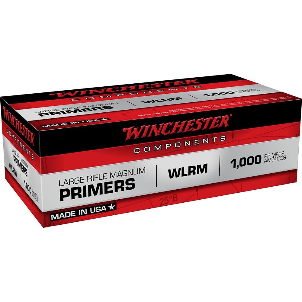 Winchester WLRM #8 1/2M Large Magnum Rifle Ammo - 10 Boxes of 100 - Winchester