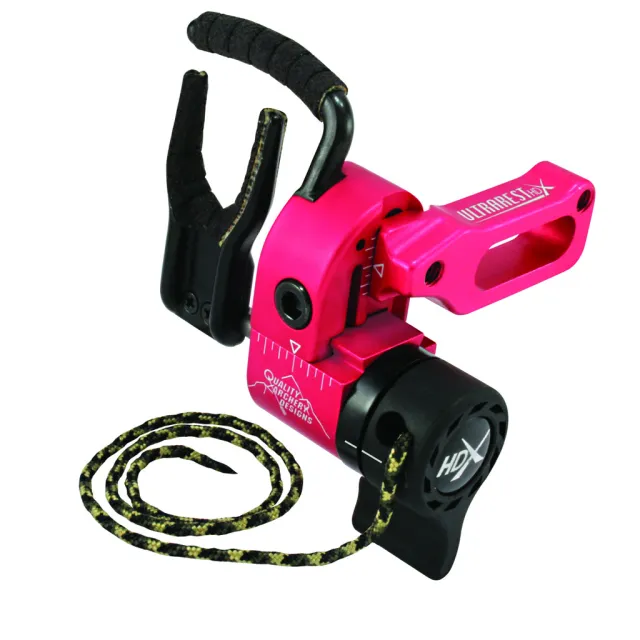 QAD UHXPK-R UltraRest HDX Pink RH, Noise-Reducing, Anti-Vibration - QAD