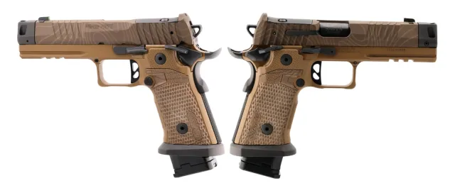 Sig Sauer P211 Combat Coyote Topo 9mm 4.4 In Mach3D Comp 23Rd