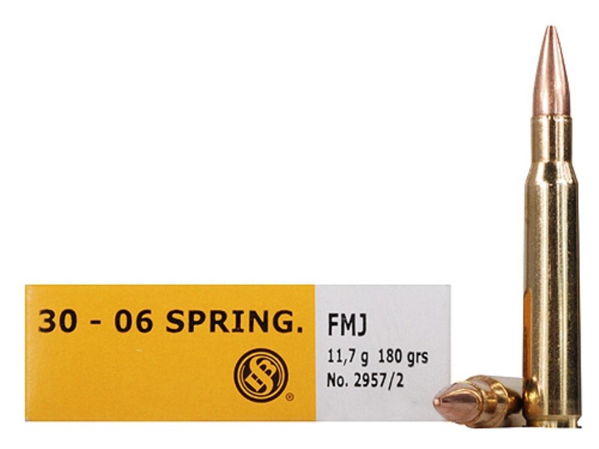 Buy Sellier & Bellot SB3006A Rifle 30-06 Springfield 180gr FMJ 20 Rounds online