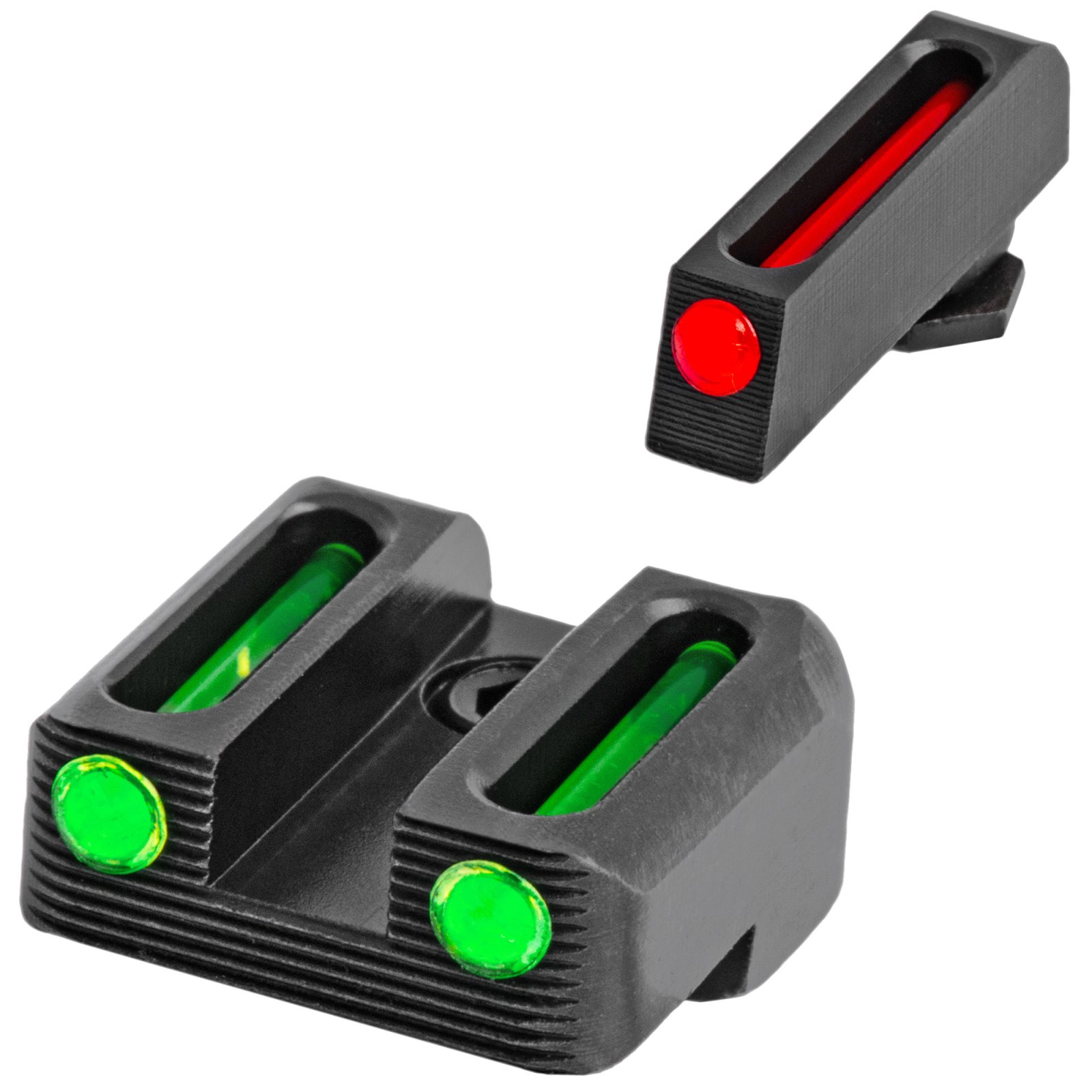 TruGlo TG131G3 Fiber-Optic Front & Rear Sights Red/Green - GSM Outdoors