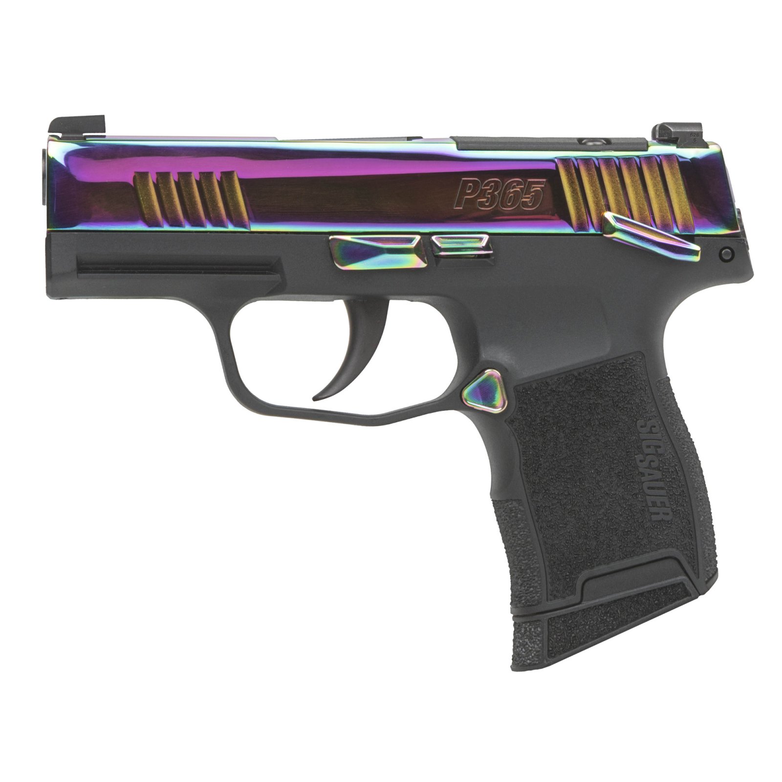 Sig Sauer P365-380 Rainbow Titanium Micro-Compact 380ACP 3.1" XRAY-3 OR 10RD - Sig Sauer - 380 ACP