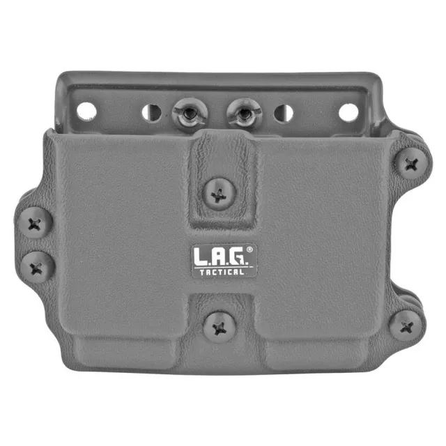Buy L.A.G. Tactical 34007 Double Magazine Carrier Kydex Black online