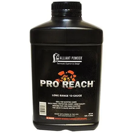 Alliant Pro Reach Shotshell Powder 8 lbs - Smokeless, US Made, Long-Range Performance - 12 Gauge