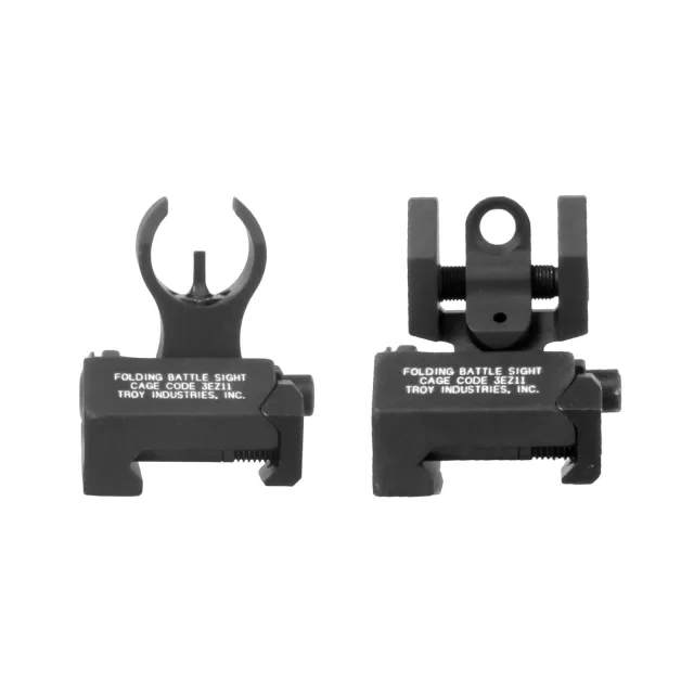 Buy Troy Industries Micro BattleSight Black Aluminum Front Rear online