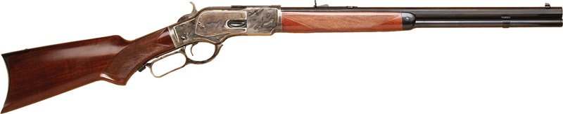 Cimarron CA205 1873 Deluxe 44-40Win 20" Octagon Barrel Rifle - Cimarron - .44-40 Win