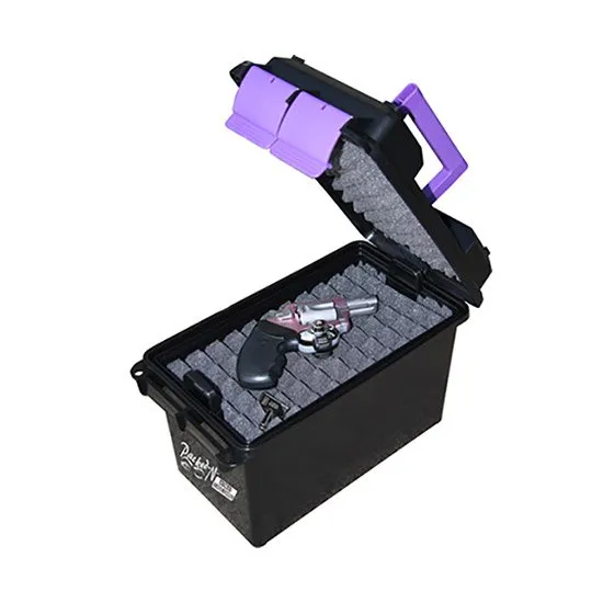 MTM Handgun Conceal Carry Black and Purple Case (HCC-25) - MTM Case-Gard
