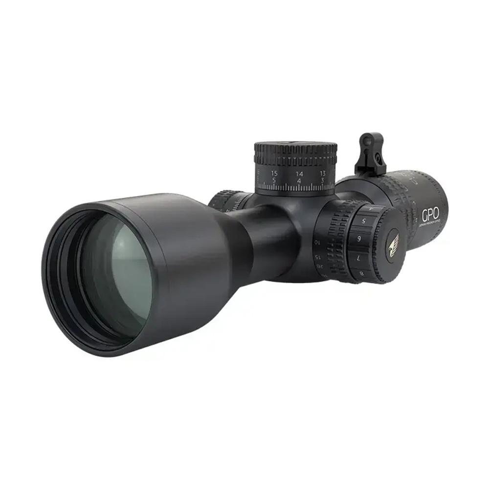 German Precision Optics Centuri Super Compact Rifle Scope 4-16x44 30mm FFP HSi-CQB Illum Black - German Precision Optics