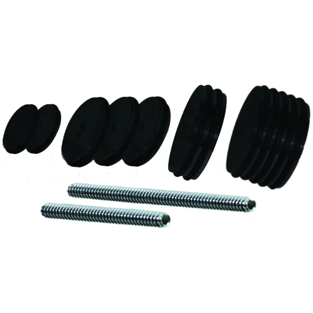 Dead Center Custom Balance Weight Kit Matte Black Adjustable - Dead Center