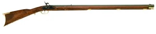 Traditions Kentucky Rifle 50 Caliber 33.5 In Flintlock Blued R2010 - Traditions Performance Firearms - 50 Caliber