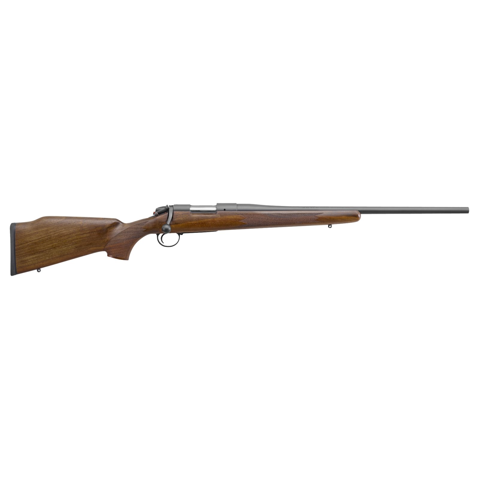 Bergara B14L002C B-14 Timber 270 Win 4+1 24" Rifle - Graphite Black Cerakote, Walnut Monte Carlo Stock - Bergara - 270 Win