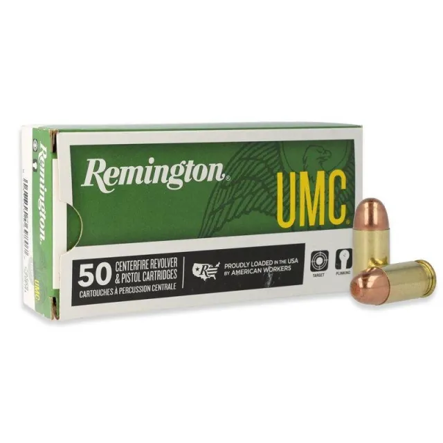 Remington R23720 UMC 380 ACP 95 gr Full Metal Jacket 50 Rounds - Remington Arms Company, LLC - 380 Auto