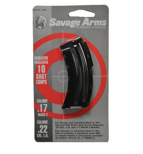 Savage Arms Magazine Box Mark 2 Series 10 Shot Blued 20005 - SAVAGE ARMS - 22 LR