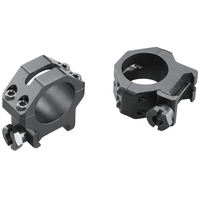 Buy Weaver 48360 1 in Medium Four Hole Rings Matte Black Aluminum online