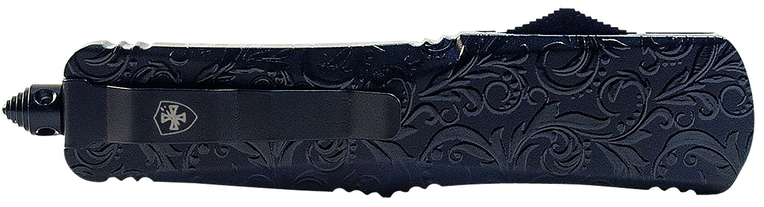 Templar Knife Gen II Maiden Gloss OTF: 3.5in Non-Serrated D2 Blade, Metal Alloy Handle, Frame Lock, 8.2oz