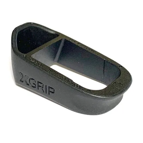 X-GRIP GL19-23-G5 Mag Spacer for Glock 19/23 G5, Adds 2 Rounds, Black - X-GRIP