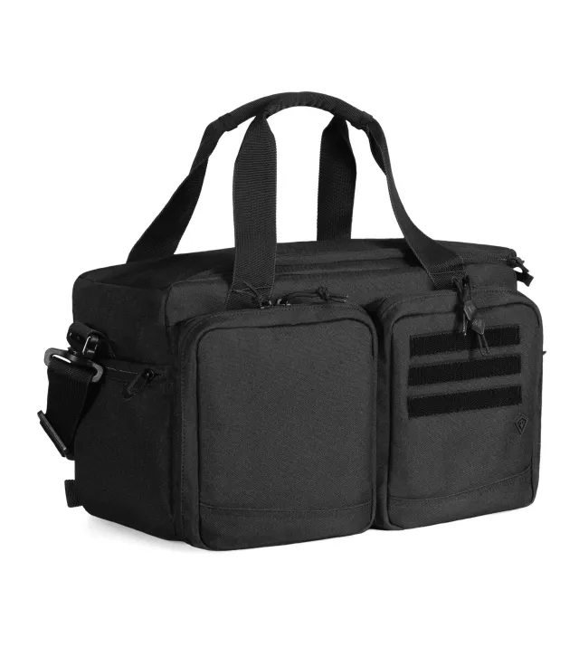 First Tactical Caliber Range Bag Compact Full-Top Opening Locking Zipper