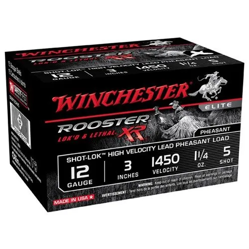 Winchester Rooster XR Shot-Lok 12 ga. 3 in. 1 oz. 1450 fps 5 Shot 15 rd.