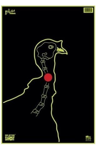 Pro-Shot Products 12x18 Turkey Pre-Hunt Pattern Target 8 Pack PH-TURKEY-8PK - Pro-Shot Products