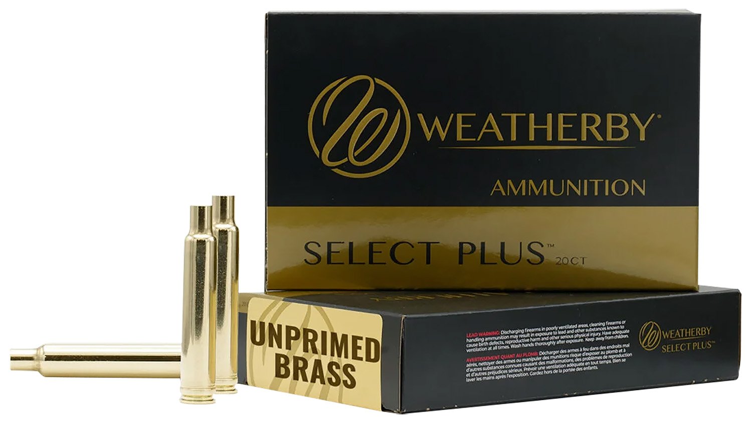 Weatherby BRASS303 Unprimed .30-378 Magnum Rifle Brass 20/Box - Weatherby