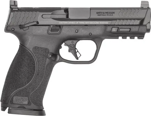 Buy SMITH & WESSON M&P 9 M2.0 9MM PISTOL O.R. 4.22" TS BLACK 2-15RD MAGS online