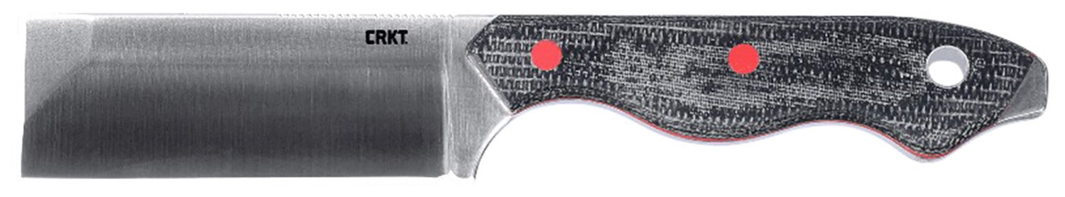 CRKT 4037 Razel Silver Fixed Blade Knife with Sheath - Columbia River Knife & Tool
