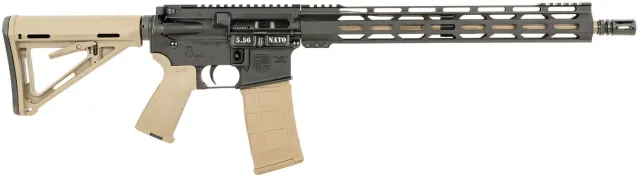 DIAMONDBACK DB15 5.56x45mm NATO 16in 30rd FDE Semi-Auto Rifle (DB175AK221) - Diamondback - 223 REM/5.56 NATO