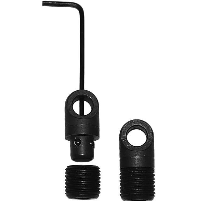 GrovTec GTSW281 Snap Hook Multi Adaptors Swivel Set, Stainless Steel - Grovtec